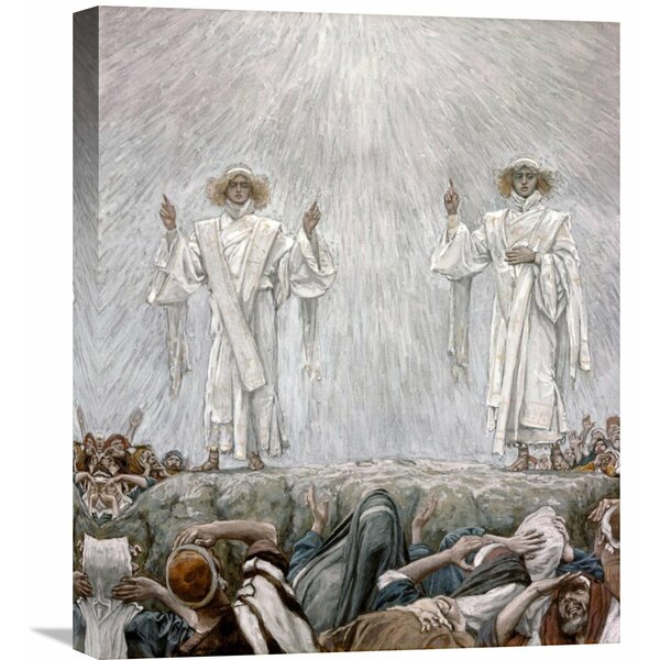 The Ascension On Canvas by James Tissot Print